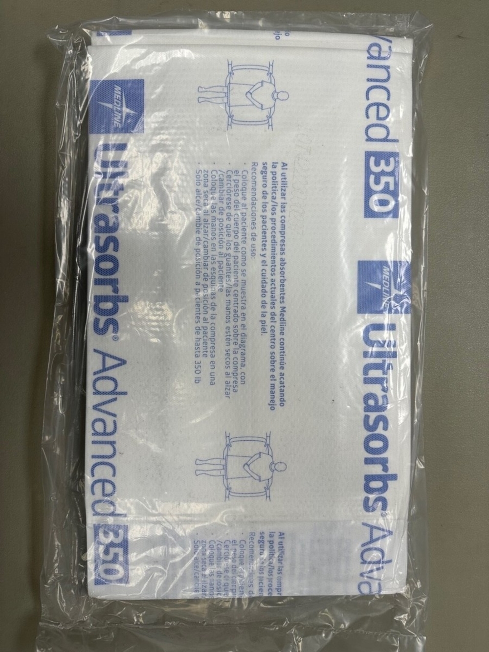 Ultrasorbs Advanced 350 Absorbent Pad - White